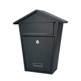 Cutie postala cu chei, rezistenta la intemperii, UV, 38x32x10 cm, antracit, JollyMag, TIS8183