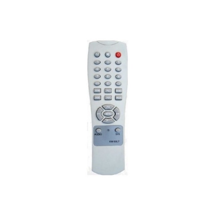 Telecomanda universala, compatibila Allview, model KW-55L7, distanta maxima de operare 10 m, alb