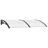 Cumpara ieftin Copertina de usa, negru si transparent, 200 x 75 cm, PC