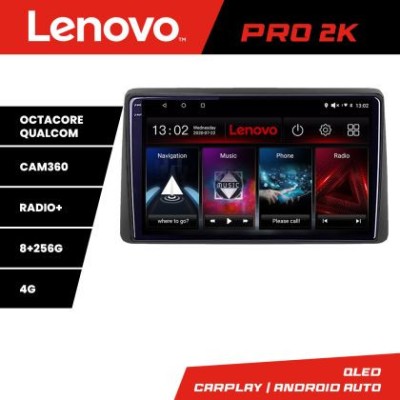 Navigatie Dacia Duster 2023- Android radio gps internet 8 core QLED 2K 8+256 360 Lenovo CarStore Technology foto