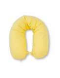 Perna cornulet 3 in 1 din bumbac, galben deschis
