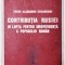 CONTRIBUTIA RUSIEI IN LUPTA PENTRU INDEPENDENTA A POPORULUI ROMAN