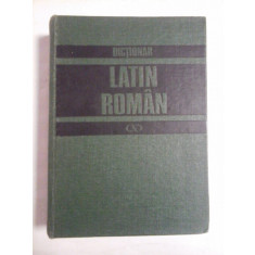 DICTIONAR LATIN-ROMAN - Gh. GUTU (1973)