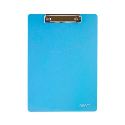 Clipboard A4 DACO Simplu, Albastru Deschis, Material Plastic, Clipboarduri Simple, Clipboard Documente, Accesorii Documente, Suport de Scris, Clipboar foto