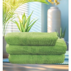 Set 3 prosoape baie Valentini Bianco TM900A/3/1145 Olive