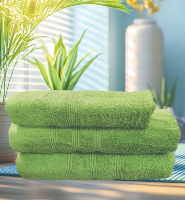 Set 3 prosoape baie Valentini Bianco TM900A/3/1145 Olive