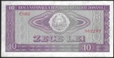 ROMANIA 10 LEI 1966 [5] P - 94 , VF+ / XF