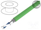 Cablu BiTsensor RS485 2x2x0,22mm2 pentru transmisie date - BITNER