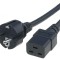 Cablu Alimentare CEE 7/7 la IEC C19 5m Negru