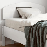 VidaXL Tăblie de pat, alb, 90 cm, lemn masiv de pin