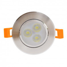 Spot cu LED 3w, incastrat, lumina rece foto