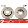 Set disc frana Audi A6 C5 (4b2) 01.97-12.05, A6 C5 Avant (4b5) 11.97-01.05, A8 D2 (4d2 4d8) 03.94-12.05, Spate, 269X21,9mm, ventilat, TRW