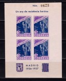 Catalonia 1937 colita-Spania razboiul civil,&quot;Copii surprinsi&quot; Madrid &#039;36-&#039;37,MNH