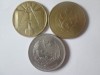 Lot 3 monede colectie:Algeria,Libia,vedeti imaginile, Africa, Cupru-Nichel