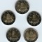 monede GERMANIA 2023, 5x2 euro comemorative (ADFGJ)_Hamburg, UNC