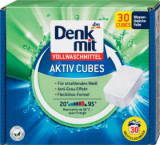 Denkmit Detergent pentru rufe albe cuburi solide din pudra active 30 de spălări, 30 buc