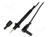 Cablu de măsurare 20A cu mufă banană 4 mm ELECTRO-PJP