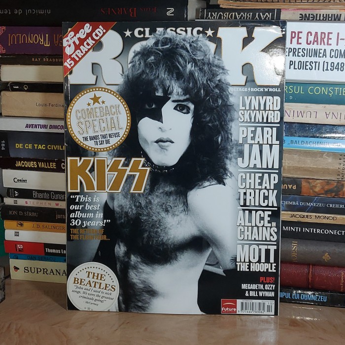MAGAZINE / REVISTA CLASSIC ROCK * NR. 137 / OCTOMBRIE , 2009 ( KISS ) , FARA CD*