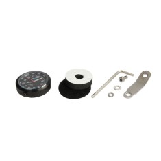 Ceas analogic moto Oxford AnaClock, negru