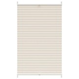 Cumpara ieftin Jaluzea plisata, crem, 80x125 cm