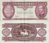 1992 ( 15 I ) , 100 forint ( P-174a ) - Ungaria