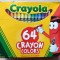 Creioane Colorate Crayola, set 64 buc. nefolosite