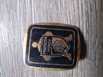 Insigna Industrie 8 Protectia Muncii foto