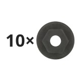 Set 10 Nut cap Chevrolet Cruze (J300); Opel Astra F, Astra G, Astra H, Astra J, Calibra, Corsa A, Corsa D, Corsa/Combo B, Corsa/Combo C, Insignia (G0, Rapid