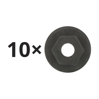 Set 10 Nut cap Chevrolet Cruze (J300); Opel Astra F, Astra G, Astra H, Astra J, Calibra, Corsa A, Corsa D, Corsa/Combo B, Corsa/Combo C, Insignia (G0 foto