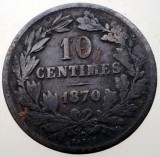 1.435 LUXEMBURG LUXEMBOURG 10 CENTIMES 1870