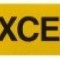 Placa &quot;CONVOI EXCEPTIONNEL&quot; Aluminiu reflectorizant Reflex Italia