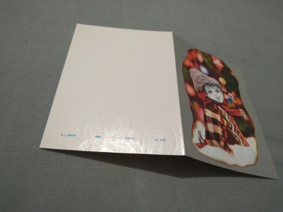 CARTE POSTALA FELICITARE CIRCULATA foto