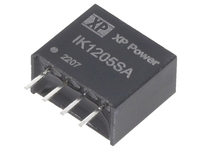 Convertor DC-DC 12V la 5V SIP THT