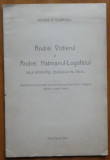 George Florescu , Andrei Vistierul si Andrei Hatmanul Logofatul , 1936, autograf, Alta editura
