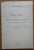 George Florescu , Andrei Vistierul si Andrei Hatmanul Logofatul , 1936, autograf