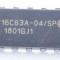 8-BIT MIKROCONTROLLER, DIP-28 PIC16C63A-04/SP MICROCHIP
