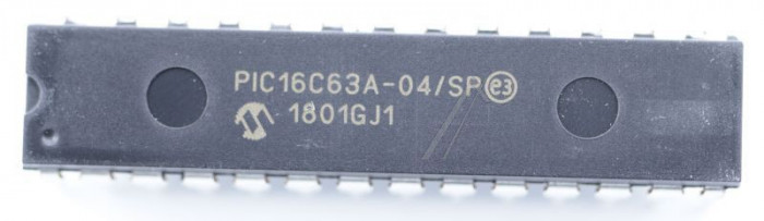 8-BIT MIKROCONTROLLER, DIP-28 PIC16C63A-04/SP MICROCHIP