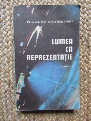 Nicolae Margeanu - Lumea ca reprezentatie foto