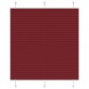 Jaluzea plisată Bordeaux Roșu 120x100 cm Lățime țesătură