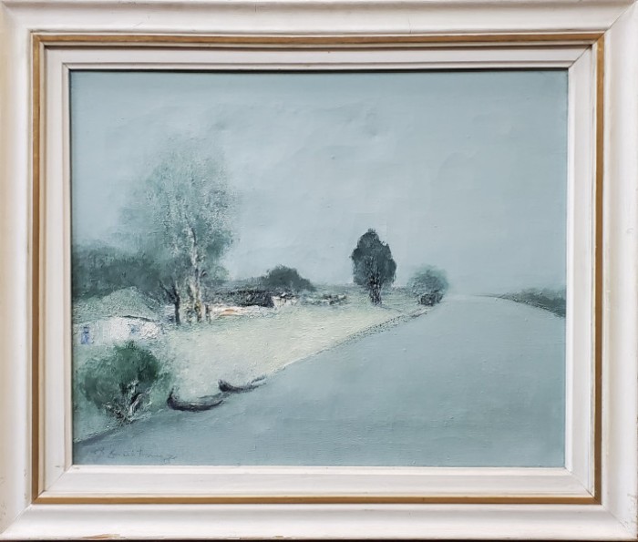 Petre Dumitrescu jr.(1924-1991) - Case in Delta Dunarii