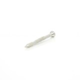 Cui striat pentru beton, cu cap inecat, otel, zincat alb, 3.5 x 35 mm