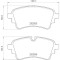 Placute frana Audi A4 B9 (8w2 8wc) 05.15-, A5 (F53 F5p) 06.16-, A5 Sportback (F5a F5f) 09.16-, A6 Allroad C8 (4ah) 11.18-, A6 C8 (4a2) 02.18-, A6 Est