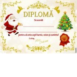 Diploma de la Mos Craciun