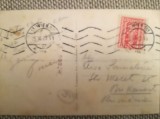 CP 1923 Viena - Bukarest, Elise Sanielevici, Str. Mecet, Nr. 25, București