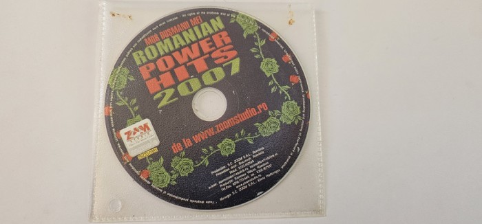 MOR DUSMANII MEI ROMANIAN POWER HITS 2007 CD AUDIO MANELE