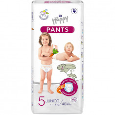 Scutece-chilotel Happy Pant Junior 5, 11-18 kg, 40 buc