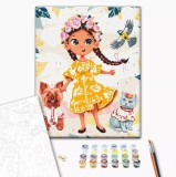 Set pictura pe numere - Karyna Yasynova - Ukrainochka Sofiika | Brushme