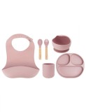 Set pentru diversificare din silicon, Momi Ami - Pink