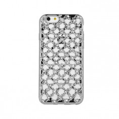 Husa Samsung J3 2016 Flower Diamond Silver foto