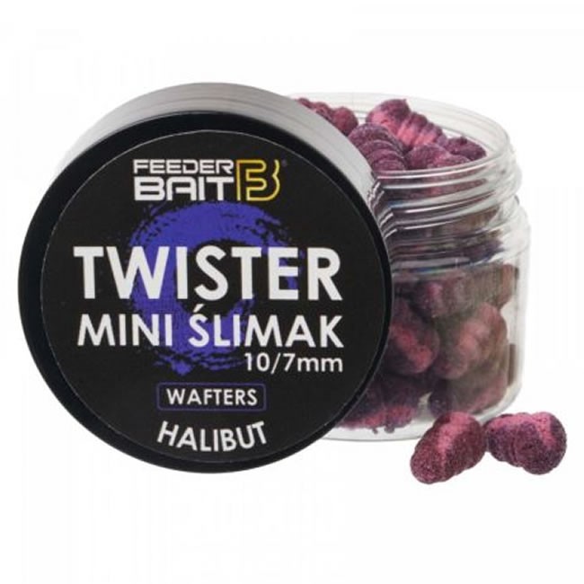 Mini Wafters Feeder Bait Twister, Halibut, 10-7mm